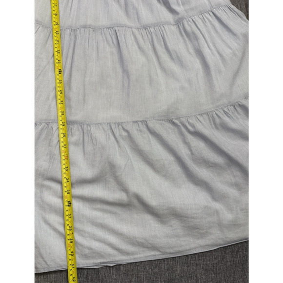 Madewell Light Gray Midi Dress - Picture 9 of 11